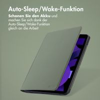 Accezz Classic Klapphülle Apple iPad Mini 7 (2024) / iPad Mini 6 (2021) - Grün