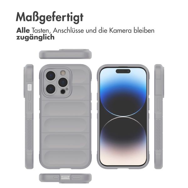 imoshion EasyGrip Back Cover für das iPhone 14 Pro - Grau