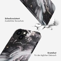 Selencia Vivid Back Cover Apple iPhone 13 - Chic Marble Black