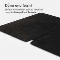 Accezz Leder Trifold Klaphülle Apple iPad Pro 13 (2025) M5 / (2024) M4 - Schwarz