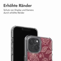 imoshion Design Hülle Apple iPhone 15 - Deep Rose