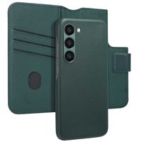 Accezz 2-in-1 Klapphülle aus Leder mit MagSafe Samsung Galaxy S23 - Cedar Green