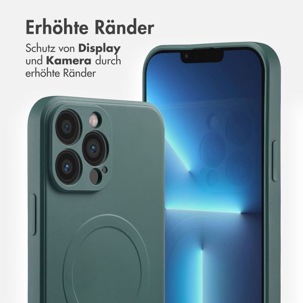 imoshion Color Back Cover mit MagSafe Apple iPhone 13 Pro Max - Dunkelgrün