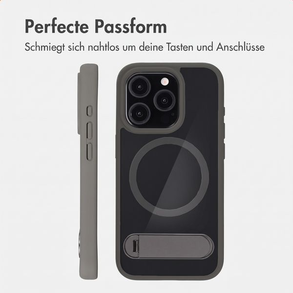 Accezz Hold Backcover mit MagSafe Apple iPhone 15 Pro - Grey