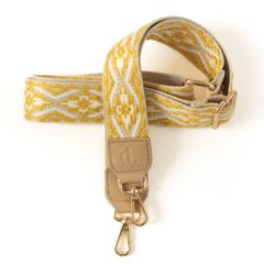 Dutchies Phone Strap - Verstellbare Universal-Telefonkordel - Moroccan Yellow / Beige