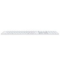 Apple Magic Keyboard mit Numerisches Tastenfeld und Touch ID - Kabellose Tastatur - AZERTY / FR - Weiß