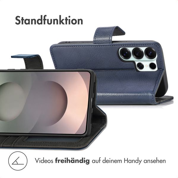 imoshion Luxuriöse Klapphülle Samsung Galaxy S26 Ultra - Dunkelblau