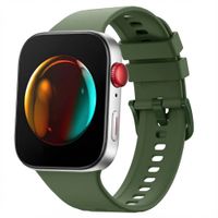 imoshion Silikonband für das  Huawei Watch Fit 4 / 4 Pro - Military Green