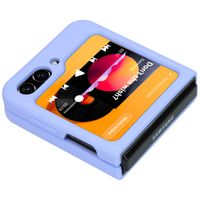 Accezz Liquid Silikoncase für das Samsung Galaxy Z Flip 5 - Violett