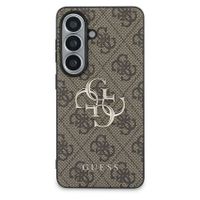 Guess 4G Metal Logo Back Cover Samsung Galaxy S26 - Braun