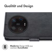 imoshion Luxuriöse Klapphülle für das Xiaomi 13 Ultra - Schwarz