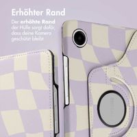 imoshion 360° drehbare Design Klapphülle Samsung Galaxy Tab A9 8.7 Zoll - Dancing Cubes