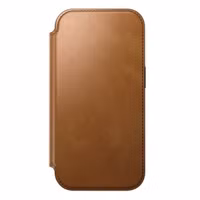 Nomad Modern Leather Folio Klapphülle Apple iPhone 17 Pro - English Tan