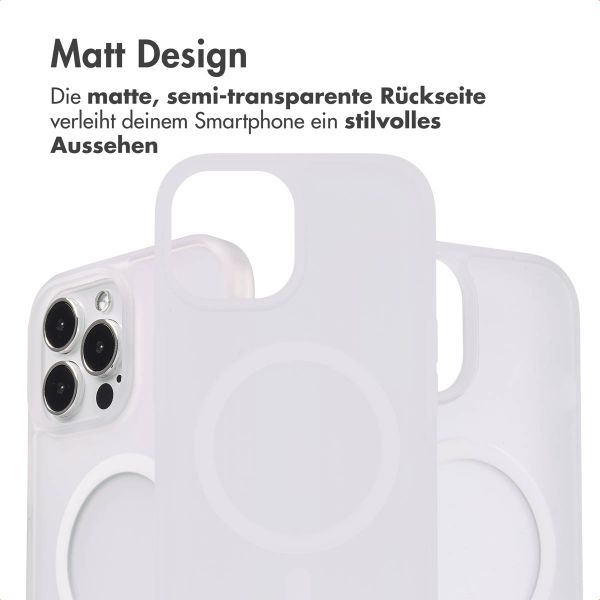 imoshion Color Guard Back Cover mit MagSafe für das iPhone 13 Pro Max - Weiß