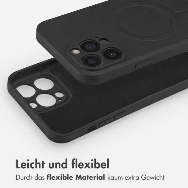 imoshion Color Back Cover mit MagSafe Apple iPhone 13 Pro Max - Schwarz