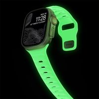 Nomad Sport Armband FKM für das  Apple Watch Series 1 t/m 11 / SE / Ultra (44/45/46/49 mm) - Glow Green