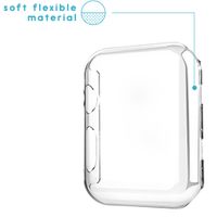 imoshion Full Cover Soft Case für Apple Watch Series 4 / 5 / 6 / SE - 44 mm - Transparent