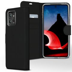 Accezz Wallet TPU Klapphülle für das Motorola ThinkPhone - Schwarz