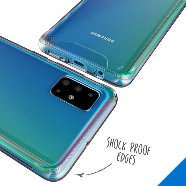 Accezz Xtreme TPU Cover Samsung Galaxy A51 - Transparent