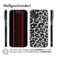 imoshion Design Hülle Apple iPhone 15 - Leopard Transparent