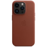 Apple Leder-Case MagSafe für das Apple iPhone 14 Pro - Umber