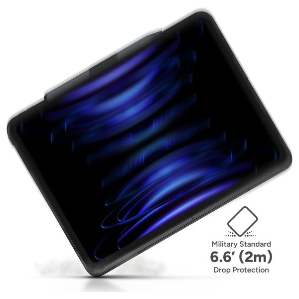 ZAGG Pro Keys 2 QWERTZ keyboard Klapphülle für das iPad Air 13 Zoll (2025 ) M3 / (2024) M2 - Schwarz