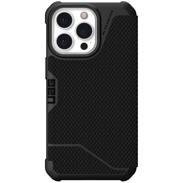 UAG Metropolis Klapphülle für das iPhone 13 Pro - Kevlar Black