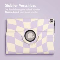 imoshion 360° drehbare Design Klapphülle für das iPad 9 (2021) / iPad 8 (2020) / iPad 7 (2019) 10.2 Zoll - Dancing Cubes