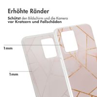 imoshion Design Hülle für das Motorola Moto G54 - Pink Graphic