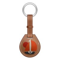 Apple AirTag Hermès mit Leder-AirTag Hermès Schlüsselanhänger - Picto Echappee