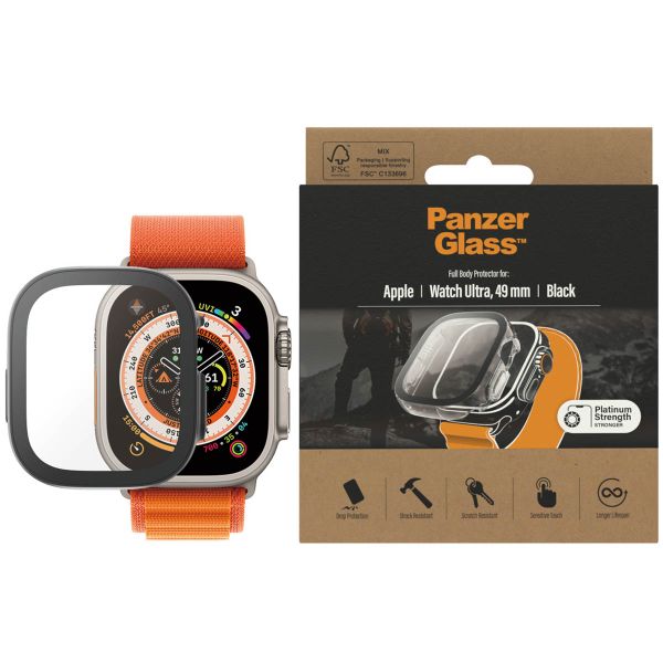 PanzerGlass Full Body Case für das Apple Watch Ultra - 49 mm - Schwarz