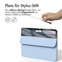 imoshion Magnetic Klapphülle Apple iPad Pro 12.9 (2022) / Pro 12.9 (2021) / Pro 12.9 (2020) - Hellblau