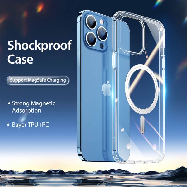 Dux Ducis Clin Backcover mit MagSafe für das iPhone  13 Pro Max - Transparent