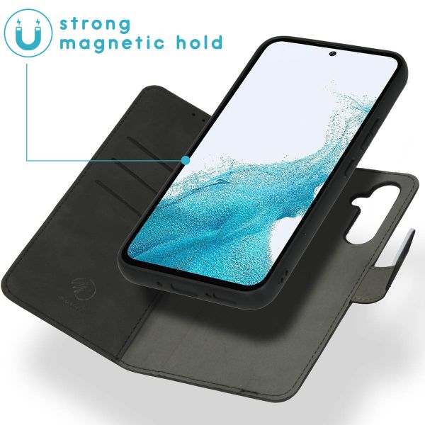 imoshion Entfernbare 2-1 Luxus Klapphülle Samsung Galaxy A54 (5G) - Schwarz