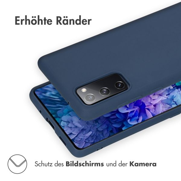 imoshion Color TPU Hülle für das Samsung Galaxy S20 FE - Dunkelblau