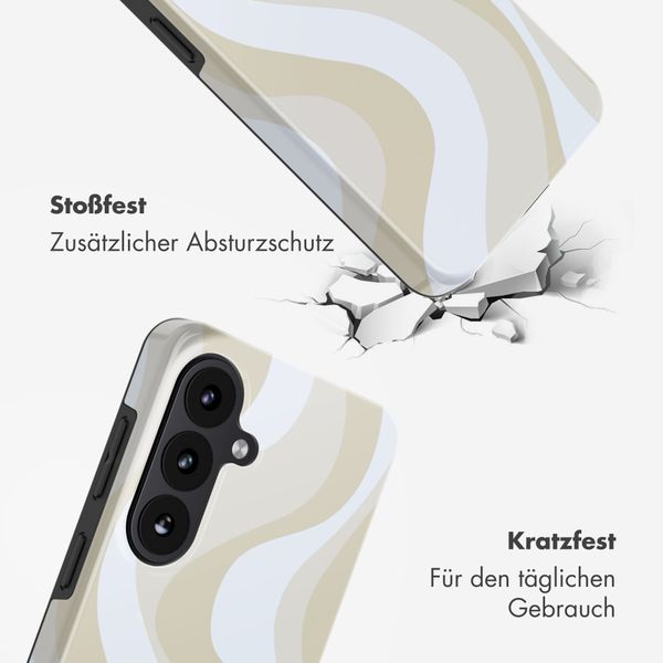 Selencia Vivid Rückabdeckung mit MagSafe Samsung Galaxy S26 - Desert Waves Beige