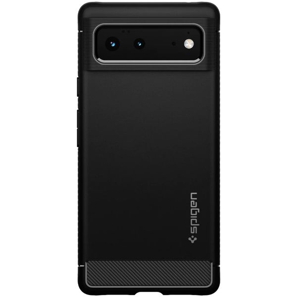 Spigen Rugged Armor Case für das Google Pixel 6 - Schwarz