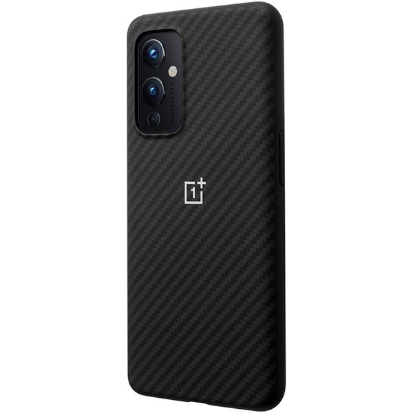 OnePlus Carbon Protective Backcover für das OnePlus 9 - Schwarz