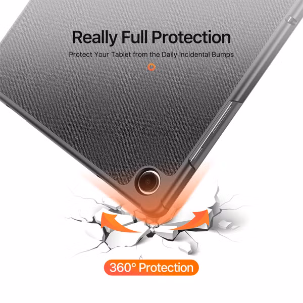 Dux Ducis Domo Klapphülle Samsung Galaxy Tab A11 Plus - Schwarz