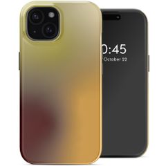 Selencia Vivid Rückabdeckung mit MagSafe Apple iPhone 15 - Gradient Olive Dust