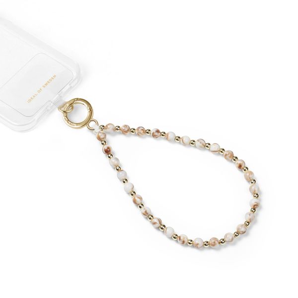 iDeal of Sweden Wristlet Strap - Cloudy Marble