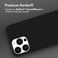 Accezz MagSafe Kevlar Hülle Apple iPhone 14 Pro Max - Schwarz
