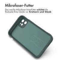 imoshion EasyGrip Back Cover für das iPhone 11 - Dunkelgrün