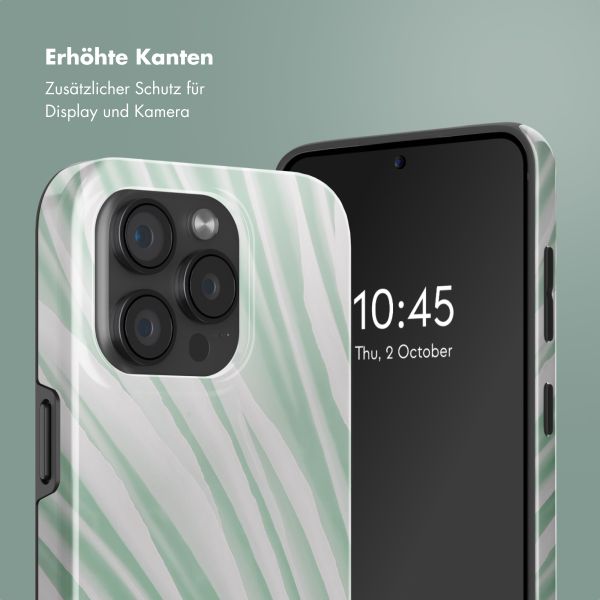 Selencia Vivid Rückabdeckung mit MagSafe Apple iPhone 15 Pro - Nature Grayed Jade