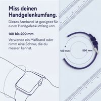imoshion Silikon-Armband⁺ für  Google Pixel Watch / Watch 2 / Watch 3 / Watch 4 (41 mm) - Größe L - Dunkelgrün