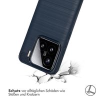 imoshion Brushed Back Cover Xiaomi 15 - Dunkelblau