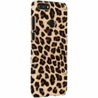 Leopard Design Hardcase-Hülle Braun für das Huawei P Smart