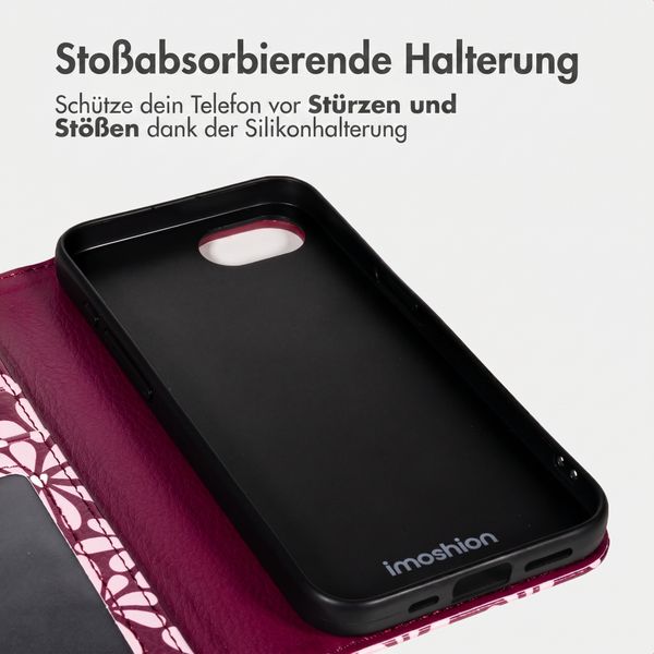 imoshion Design Klapphülle Apple iPhone 17e / 16e - Bloom Love Blush
