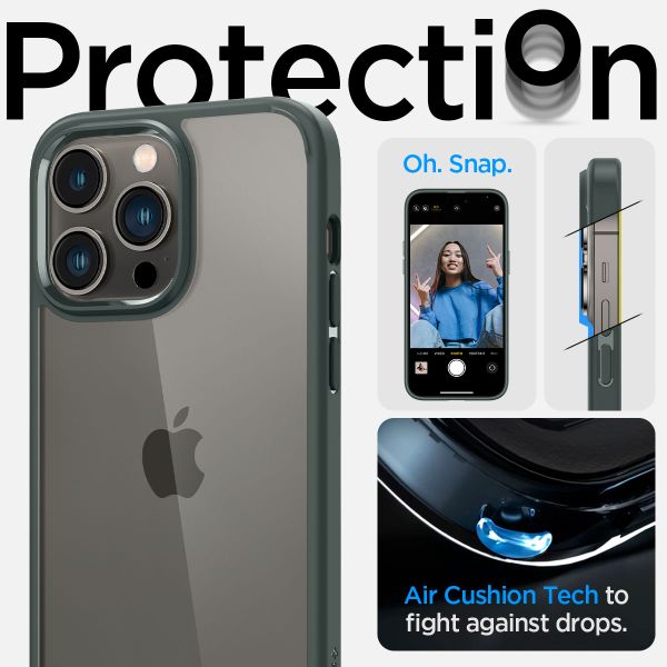 Spigen Ultra Hybrid™ Case für das Apple iPhone 14 Pro Max - Grün
