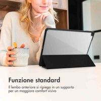 imoshion Trifold Hardcase Klapphülle Samsung Galaxy Tab S9 11.0 Zoll - Schwarz
